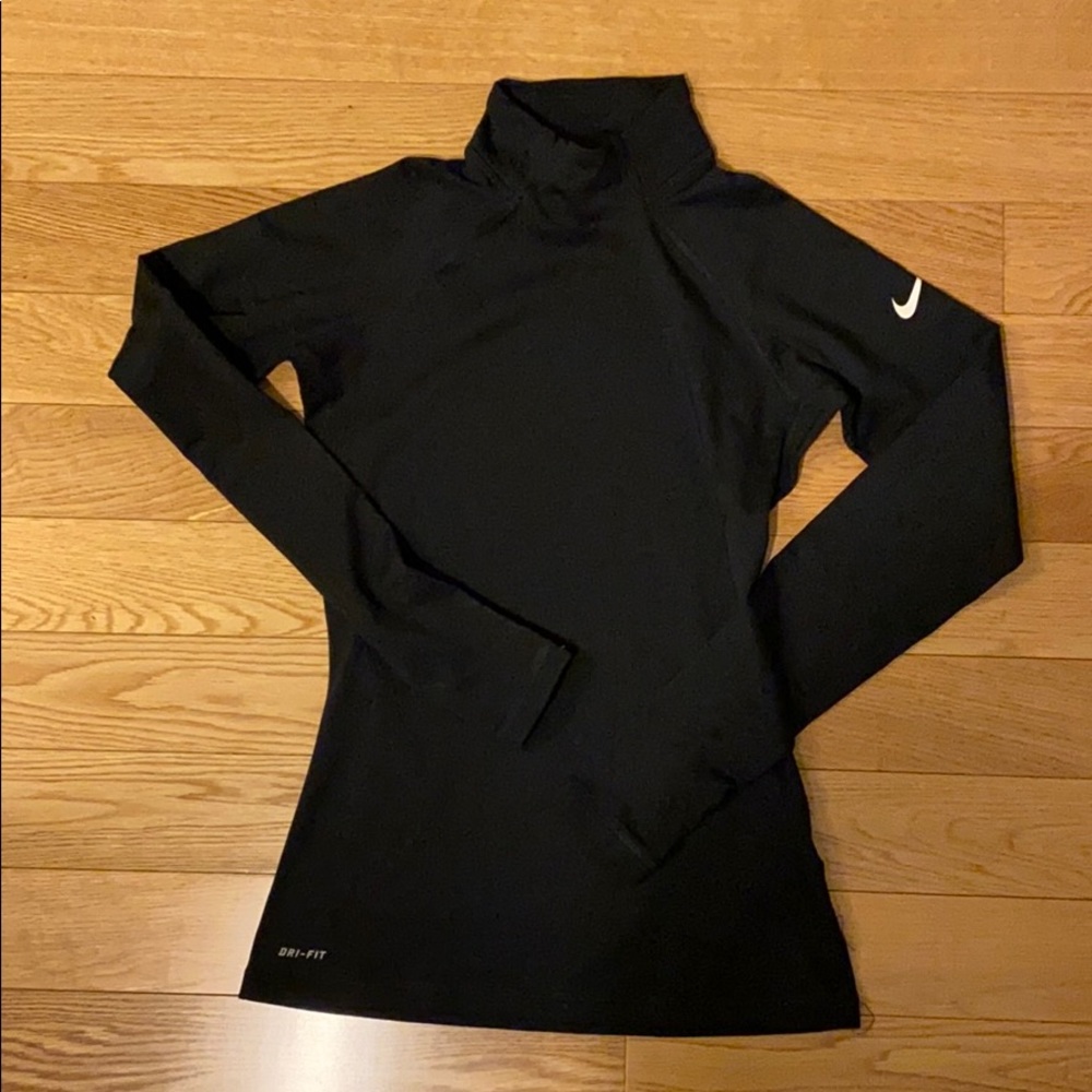 Nike Pro mock Neck Dri-fit Shirt